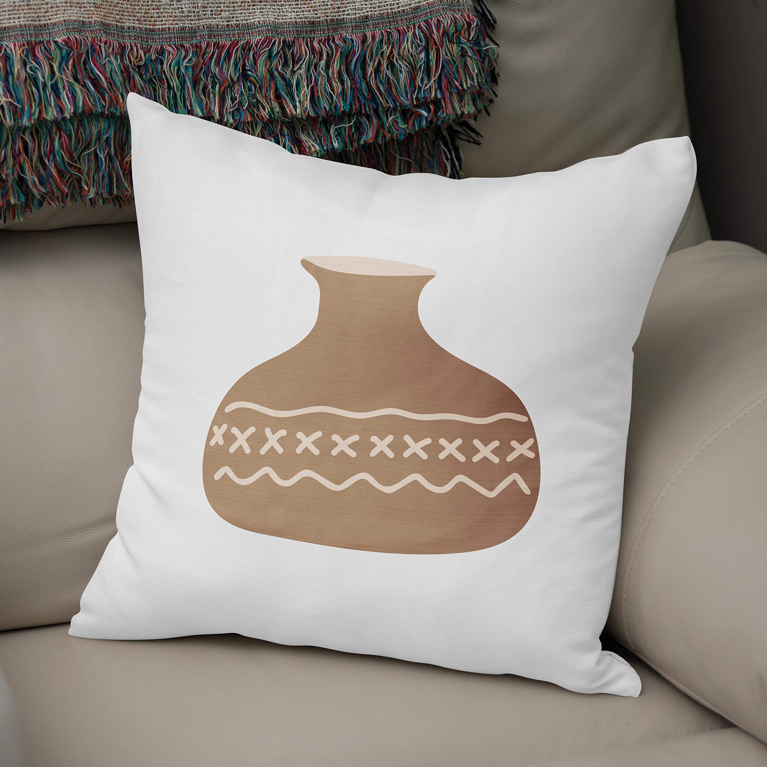 Bonamaison, Decorative Cushion Cover - 50% Cotton 50% Polyester - 43x43cm - Designed and Manufactured in Turkey