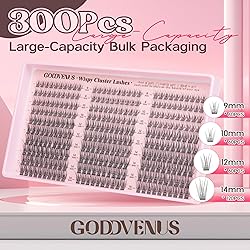 Goddvenus Lash Clusters Wispy 9-14mm Eyelash