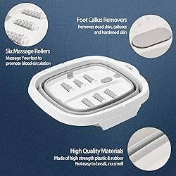 Lejesth Large Collapsible Foot Soaking Bath Basin