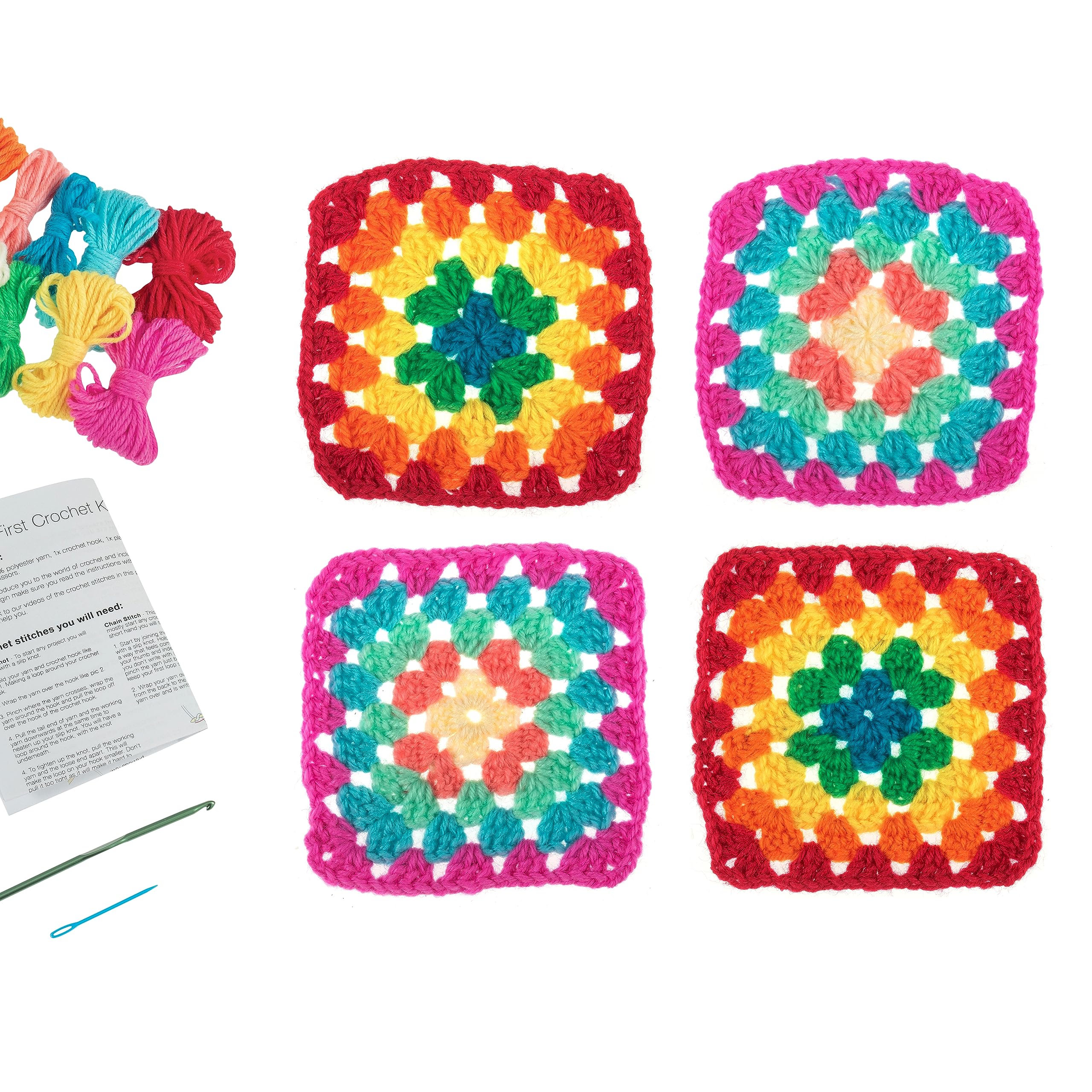 Trimits 'My First' Kit, Crochet, Granny Squares — image 1