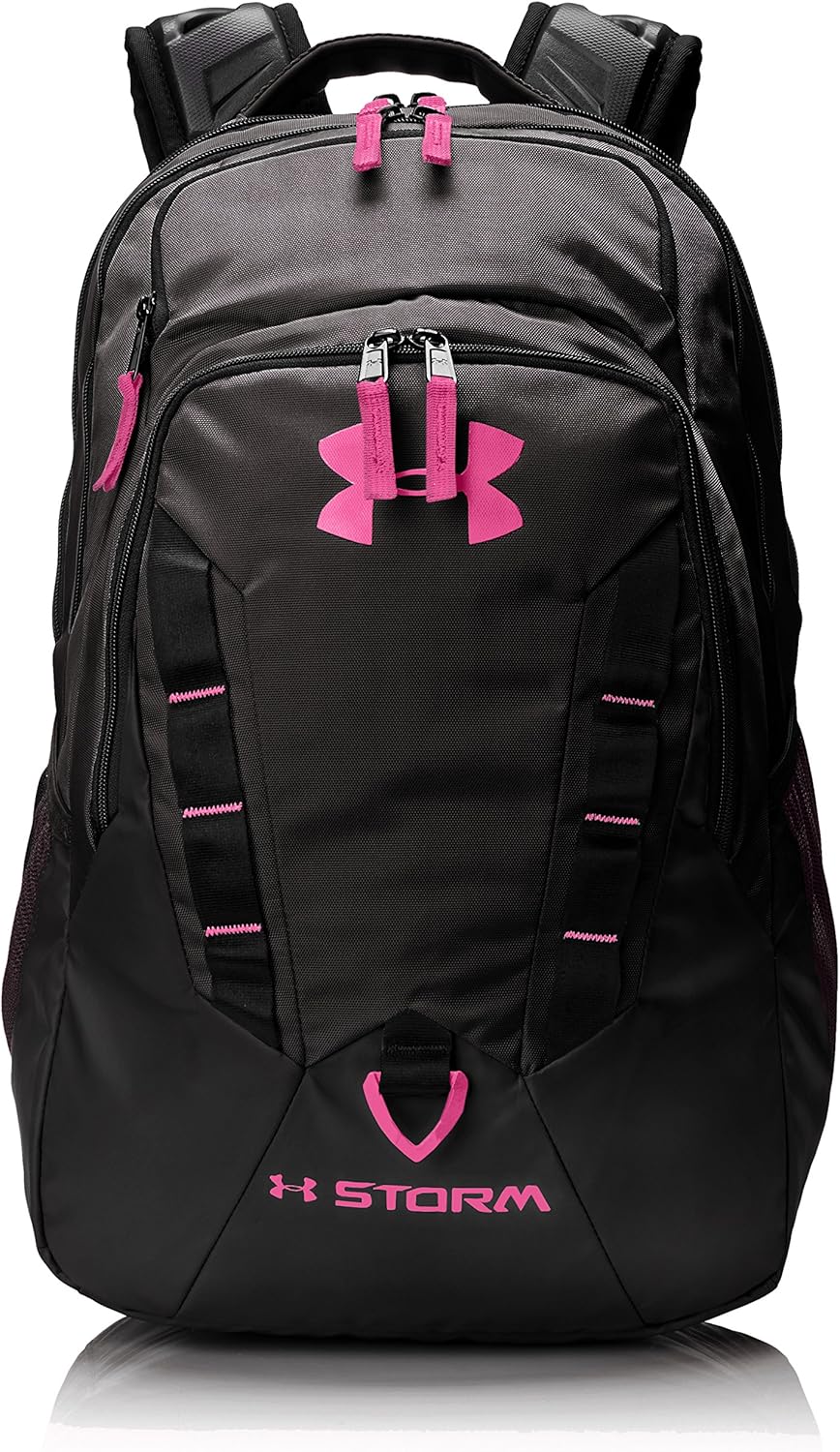 hot pink under armour backpack