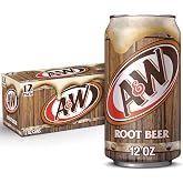 A&amp;W Root Beer Soda, 12 fl oz cans, 12 pack