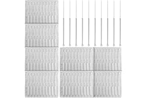 YGQQOY Professional 100pcs Disposable Pimple Needles, Acne Needle, Blackhead and Blemish Remover Tools, Pimple Popper Tools