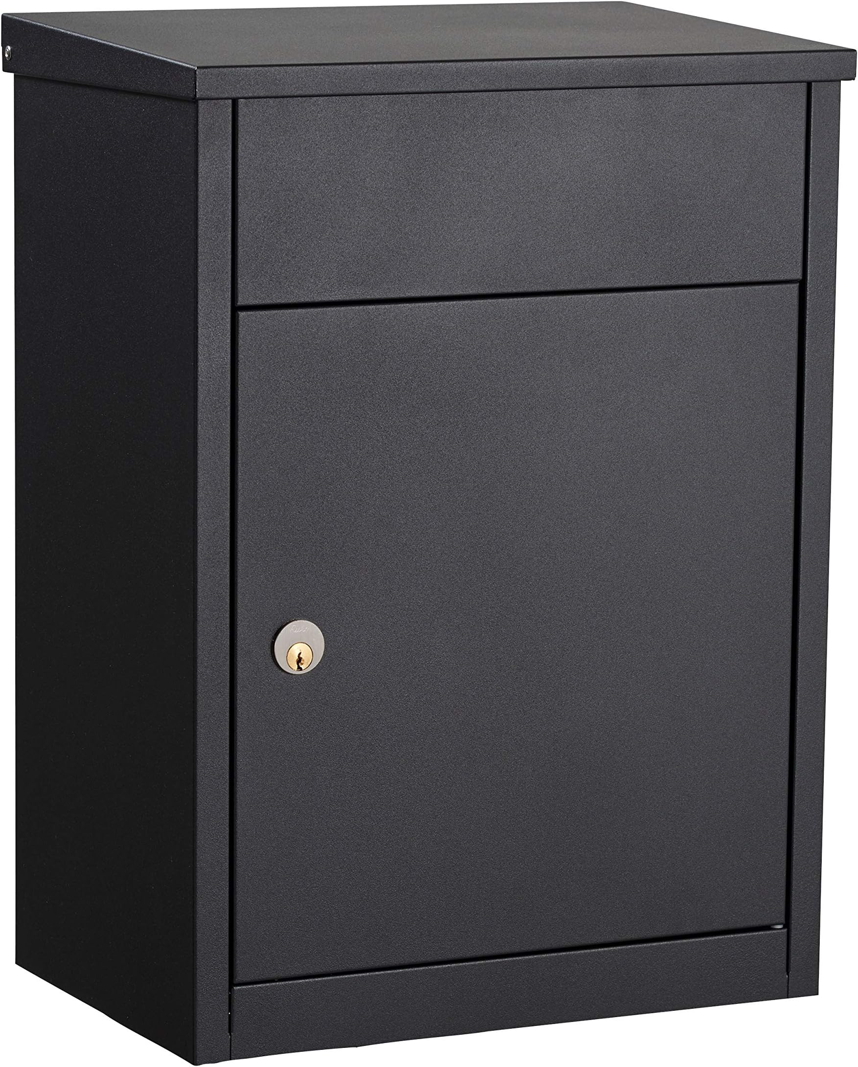 Allux F54502 Mailbox, Black, One Size