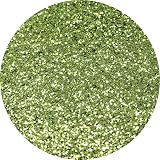 Hemway Lime Green Glitter Shaker 130g Chunky for Resin Craft Nail Face view 2