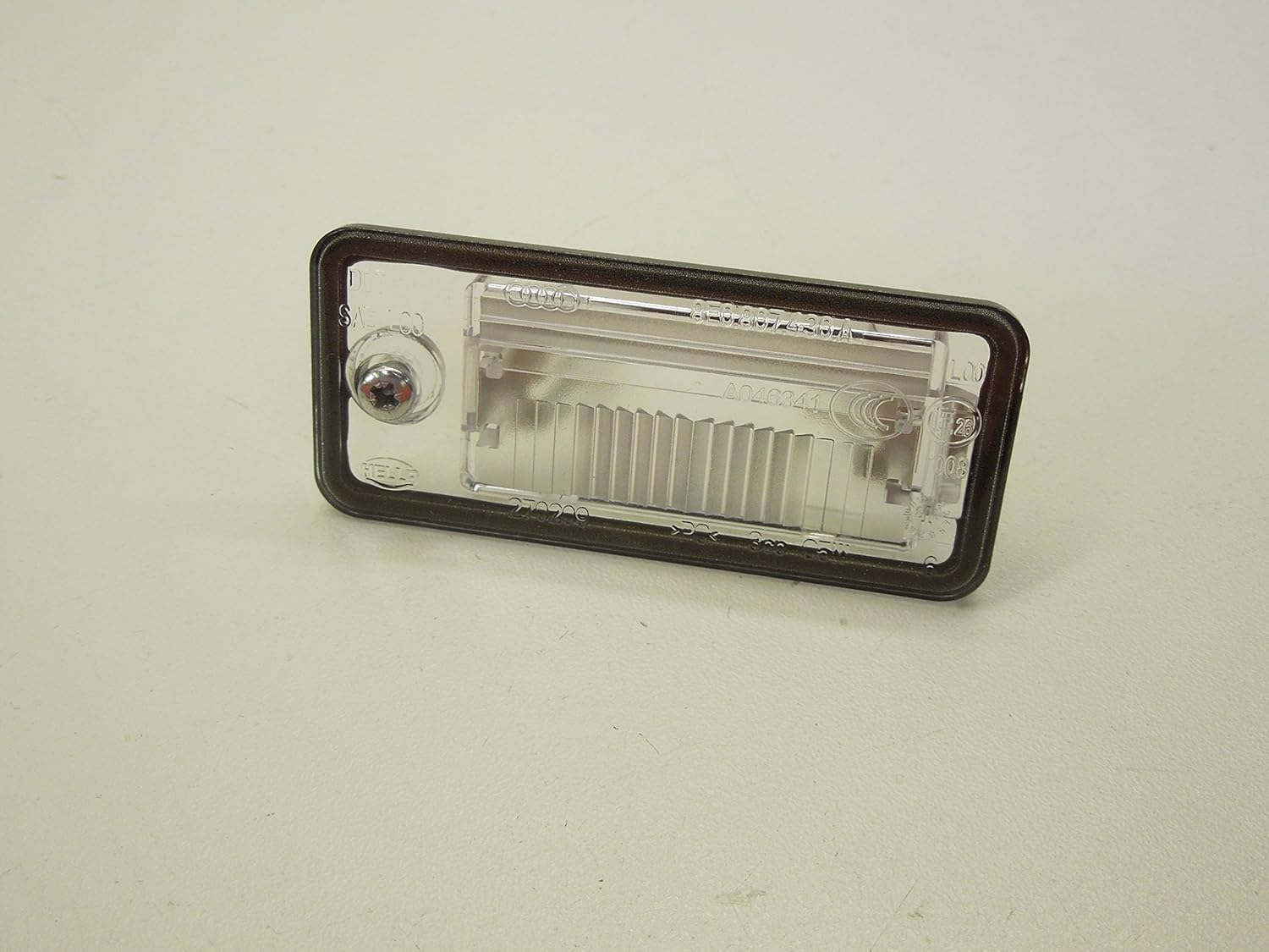 audi a3 8p number plate light