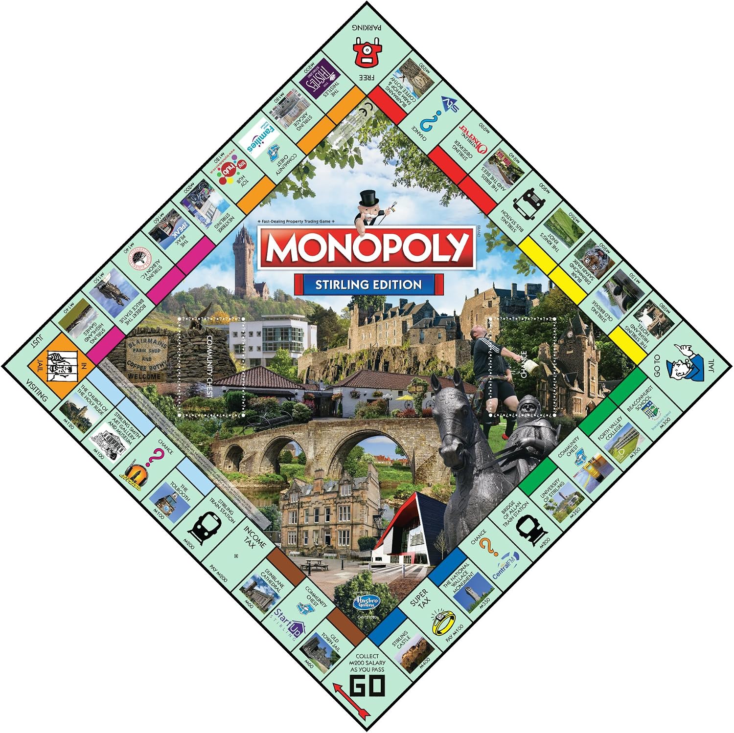 Monopoly Stirling Board Game, Blue - Image 3