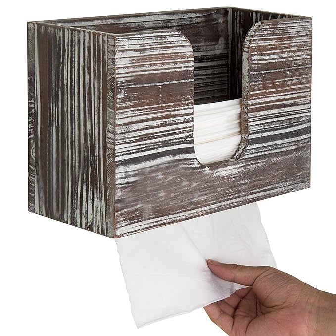 MyGift Torched Wood WallMounted Paper Towel Dispenser Review