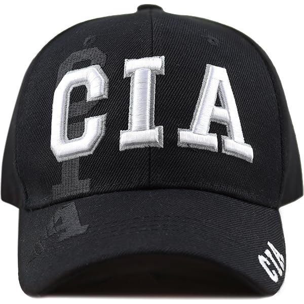 Cappello Baseball Vintage Effetto Invecchiato – FBI, CIA, Polizia, Vigili Del Fuoco – Unisex, Regolabile