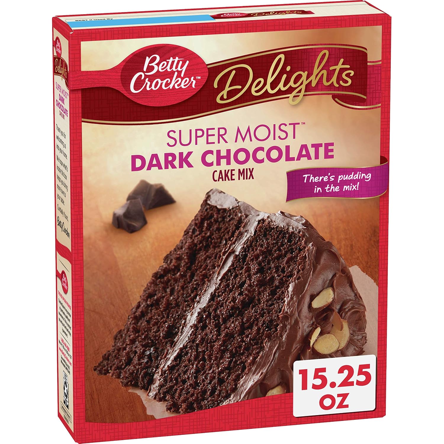 Betty crocker Super moist cake Mix Dark chocolate (016000409835)