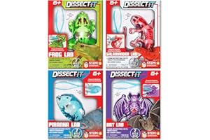 DISSECT IT Dissect-It Kit for Kids, Synthetic Dissection Kids Science Kit to Learn Animal Science, Biology, STEM Toys for 6 Year Old and Above