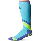 Zensah Tech+ Compression Socks - Knee High Running Socks for Sports, Travel, Made in Italy