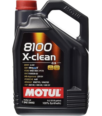 Motul 8100 X-clean 5W-40 Full Synthetic Motor Oil | Engineered to