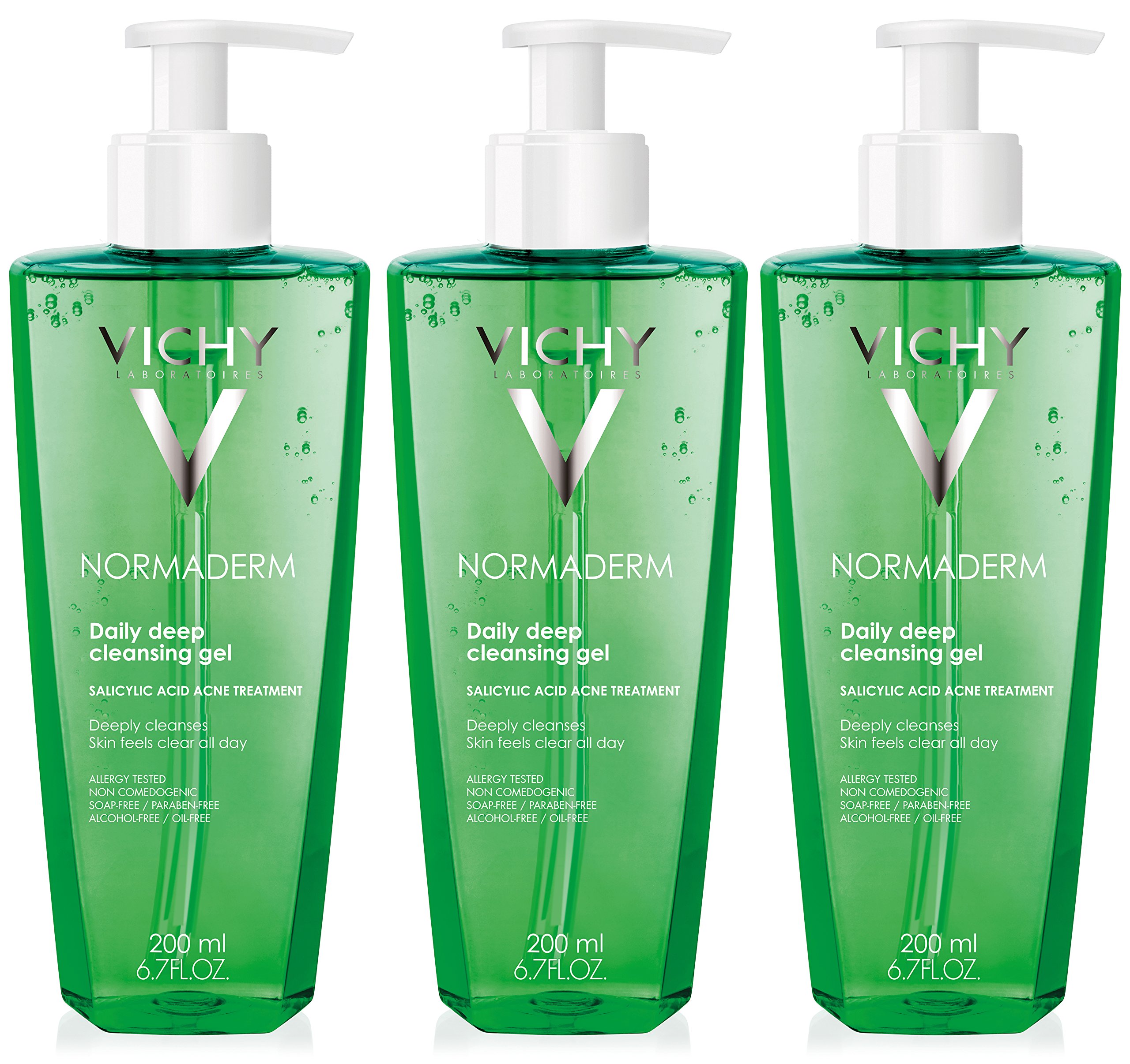 vichy green face wash