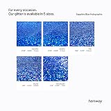 Hemway Sapphire Blue Glitter Paint Additive 100g for Emulsion Acrylic Lacquer view 8