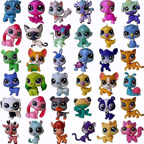 Random PCS LPS Toy Figures, Pet Shop Collector Pack, Action
