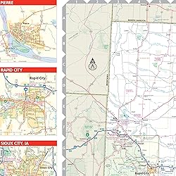 Rand McNally Easy to Read Folded Map: North