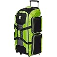 Fila 32" Lightweight Rolling Duffel, NEON Lime, One Size