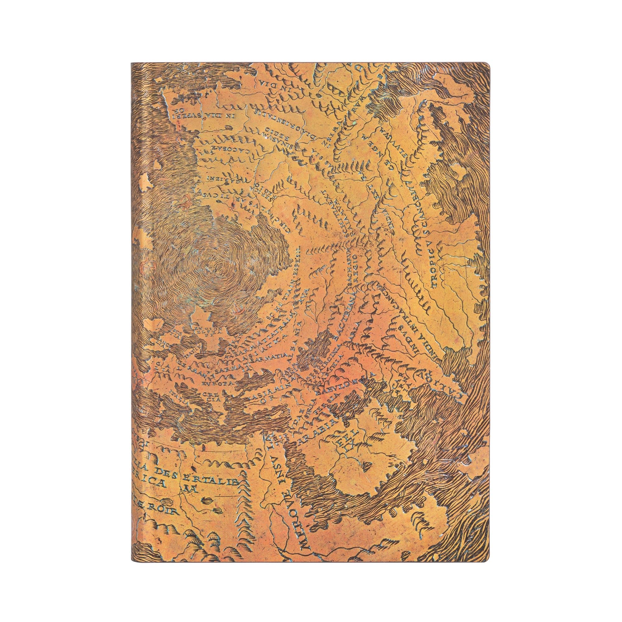 Paperblanks Softcover Flexis Hunt-Lenox Globe | Lined | Midi (130 × 180 mm)