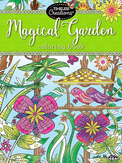 Loudlyeccentric 33 Magical Garden Coloring Book