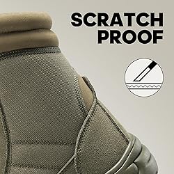 NORTIV 8 Men's Military Tactical Work Boots Side