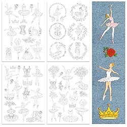 peacoblue Water Soluble Embroidery Patterns for