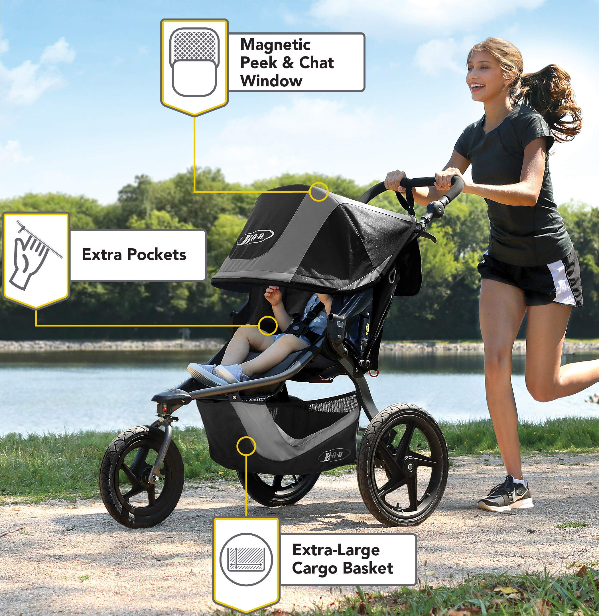 bob stroller tire pump