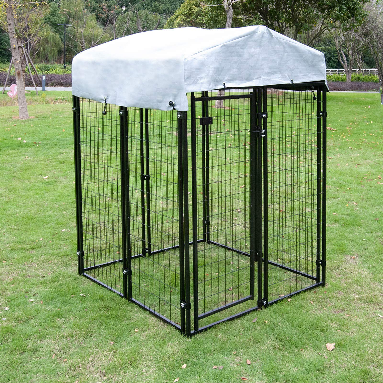Buy Dog Playpen House Heavy Duty Large Outdoor Dog Kennel Galvanized
