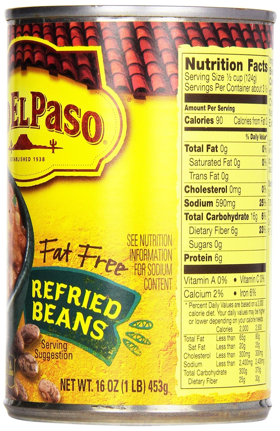 Refried Beans Nutrition Label Runners High Nutrition