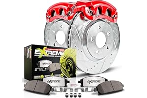 Power Stop KC1531-26 Rear Z26 Street Warrior Brake Kit Chevrolet Pontiac For Chevrolet Camaro 1993-1997, Pontiac Firebird 1993-1997 [Model Specific]