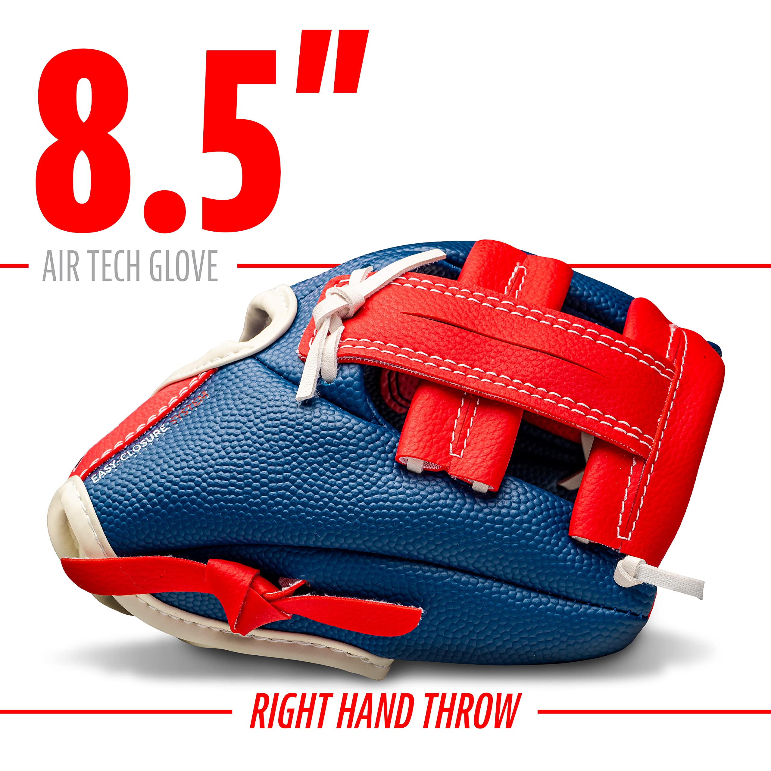Franklin Sports Air Tech Baseball Glove with Ball - Tee Ball - Soft Air Tech Foam