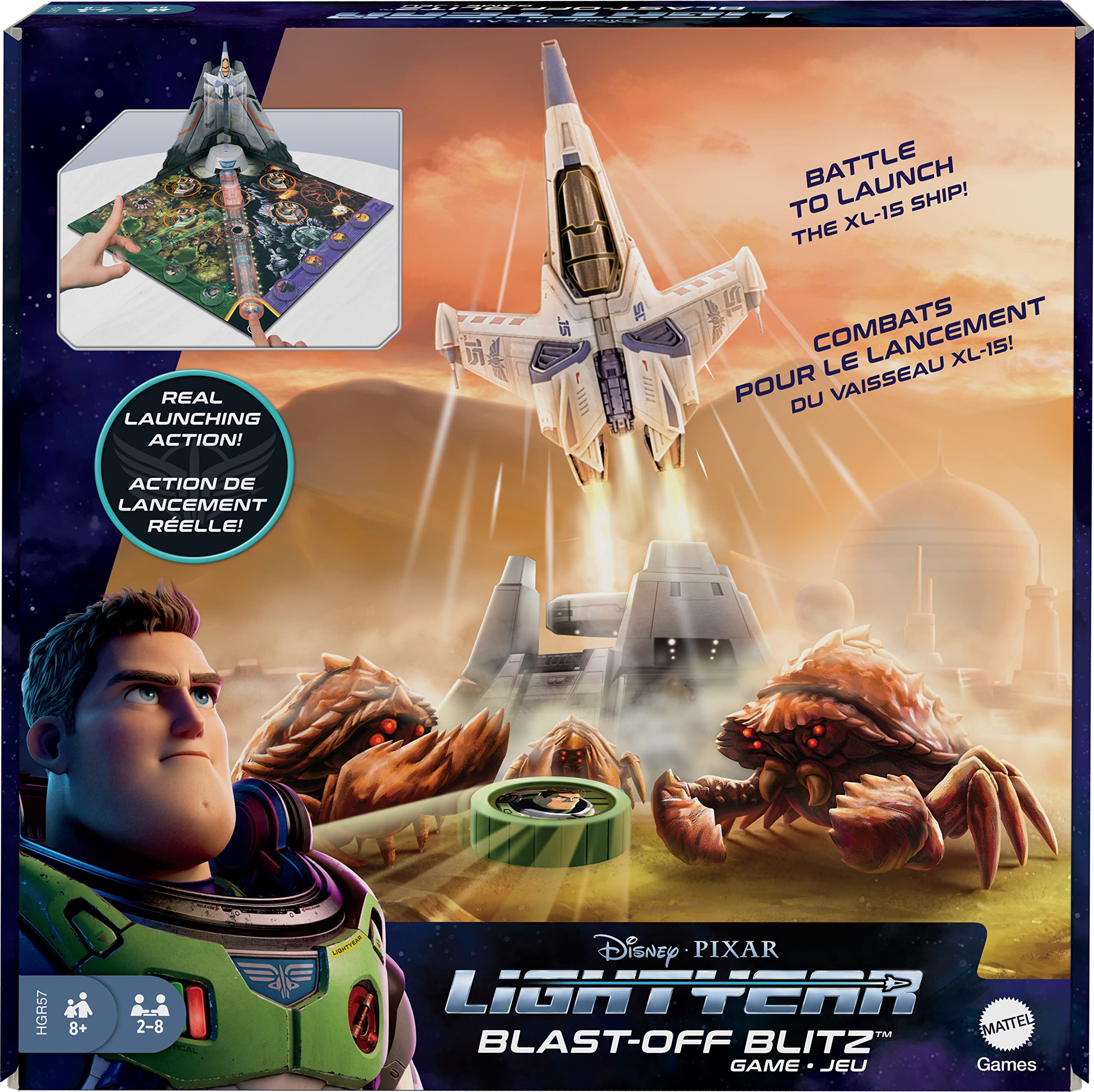 Mattel Disney Pixar Lightyear Blast-Off Blitz Skill