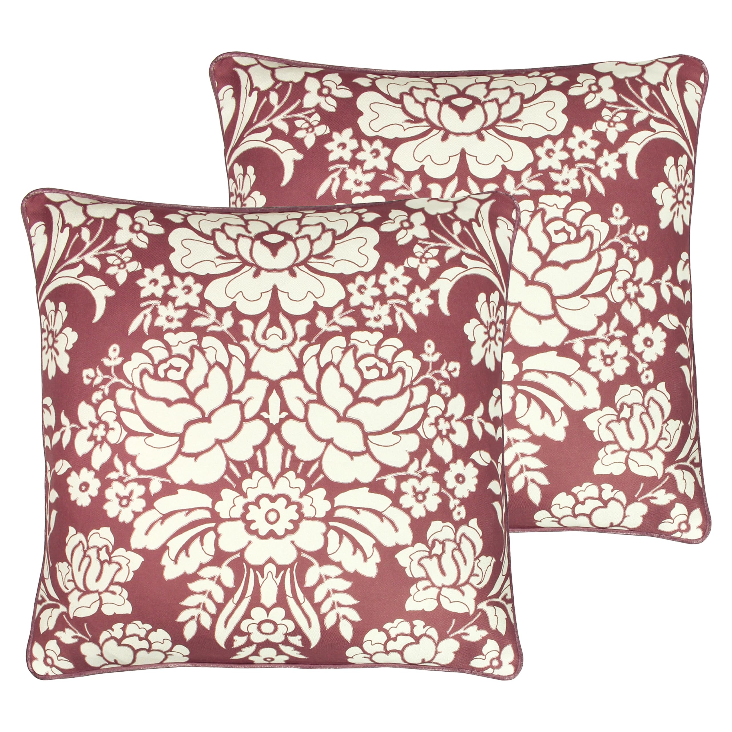 Paoletti Melrose Feather Filled Cushions Twin Pack