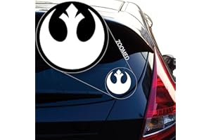 Yoonek Graphics Rebel Alliance Decal Sticker for Car Window, Laptop and More. # 510 (4