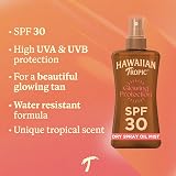 Hawaiian Tropic Dry Oil Spray Mist SPF 30 Water Resistant UVA UVB Tropical view 2