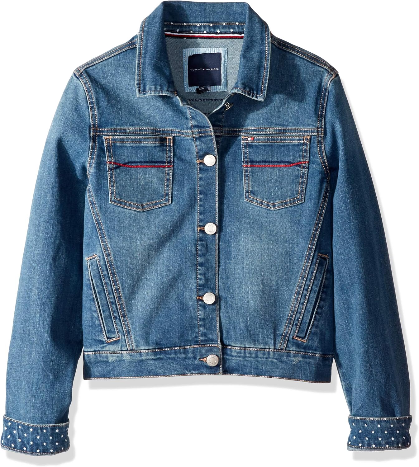 tommy hilfiger girls denim jacket
