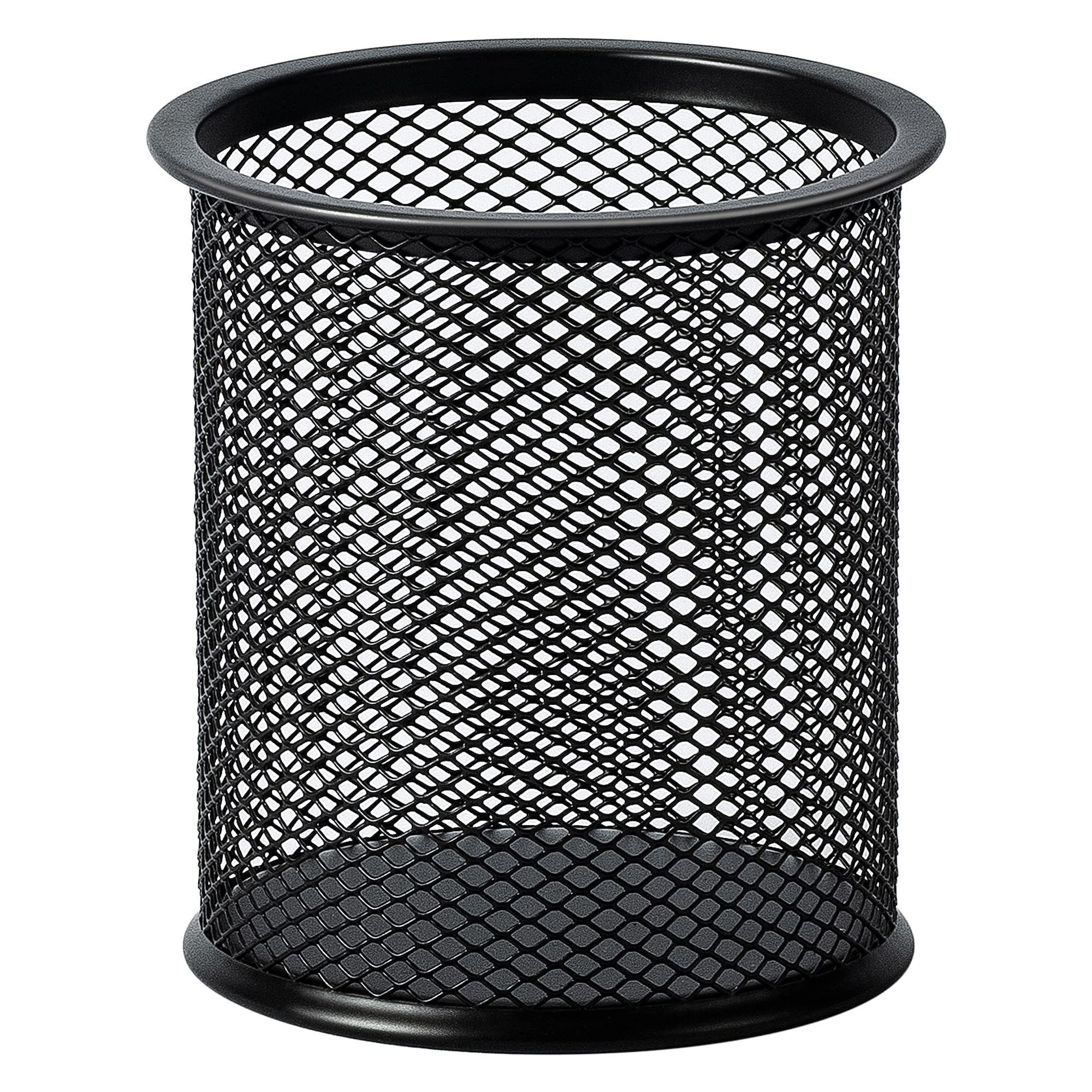 Amazon Basics Wire Mesh Pen Cup, Black