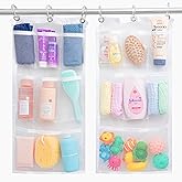 Handy Laundry Hanging Shower Organizer (2-Pack) - 9-Pocket - Mesh Caddy with Deep Storage Pockets for Organizing Bathroom Toi
