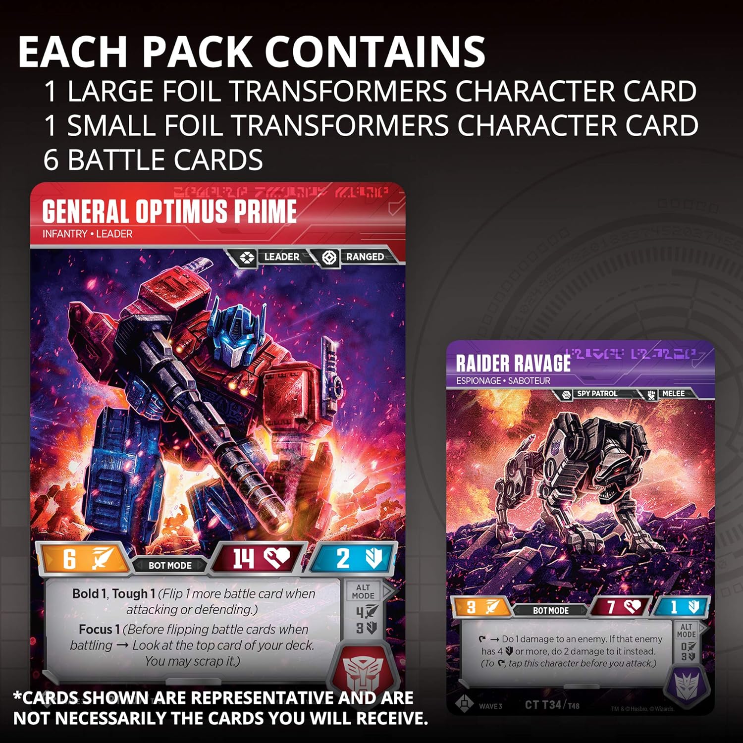 Transformers C69420000 TCG-War for Cybertron Siege Booster Display of 30 Packets, Multicolor - Image 4