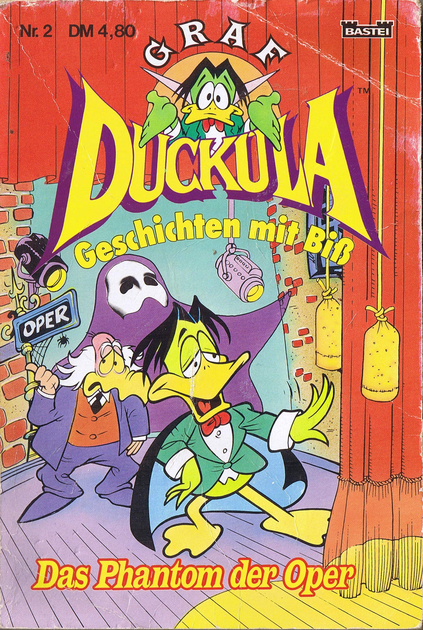 Graf Duckula 2 Geschichten Mit Biss Das Phantom Der Oper Amazon De Petra Fohrmann Bucher