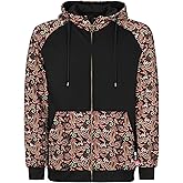 BOCOMAL FR Hoodies Zipper Front 10.5oz Cotton Fleece Flame Resistant Hooded Sweatshirts