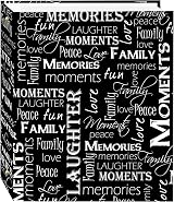 Pioneer Photo Albums Magnetic Self-Stick 3-Ring Album 100 Pages Black view 1