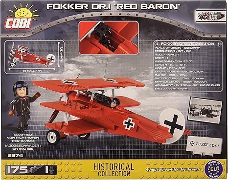 red baron remote control plane