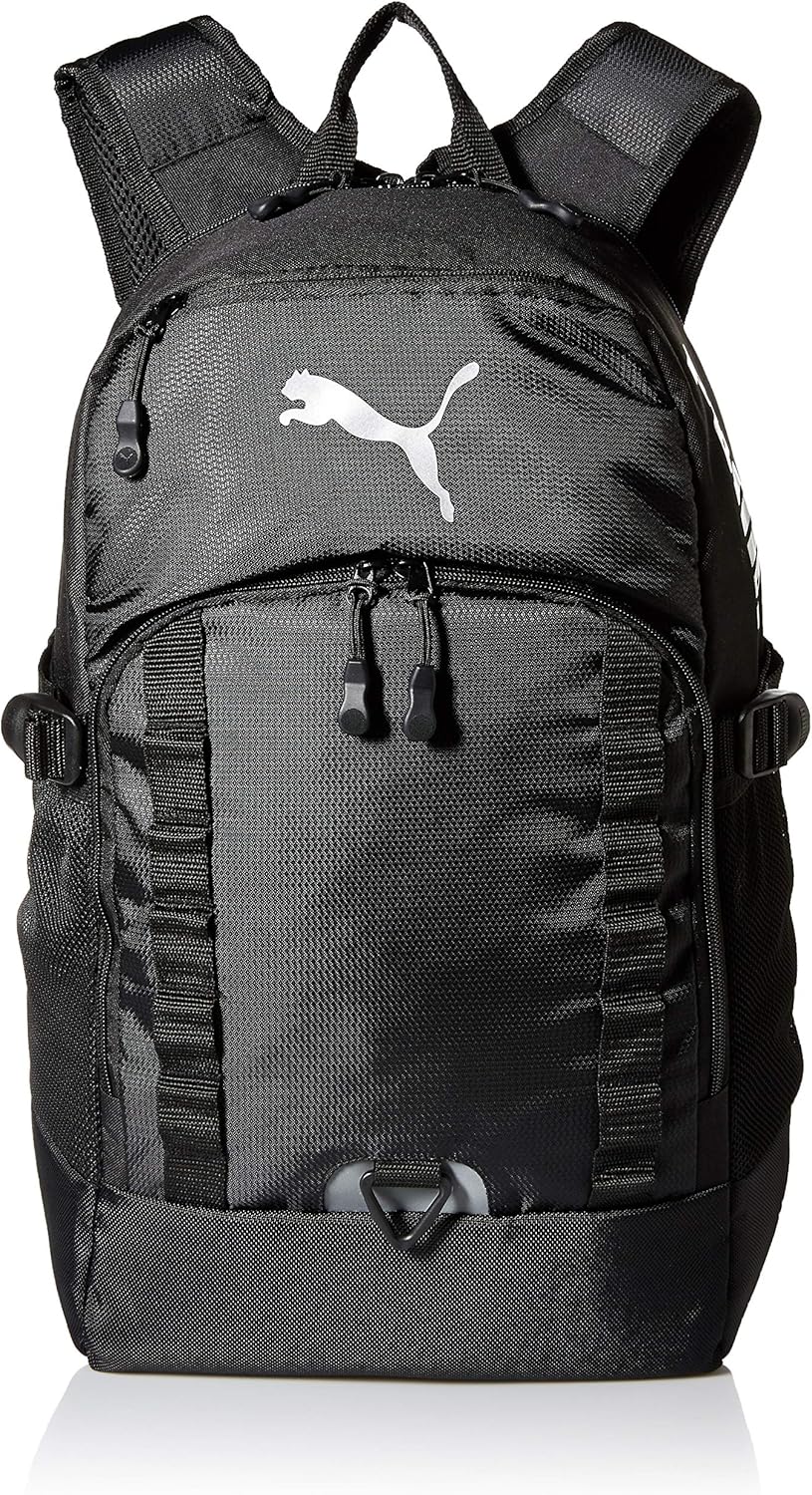 PUMA Men's Fraction Backpack, black, One Size: Clothing
