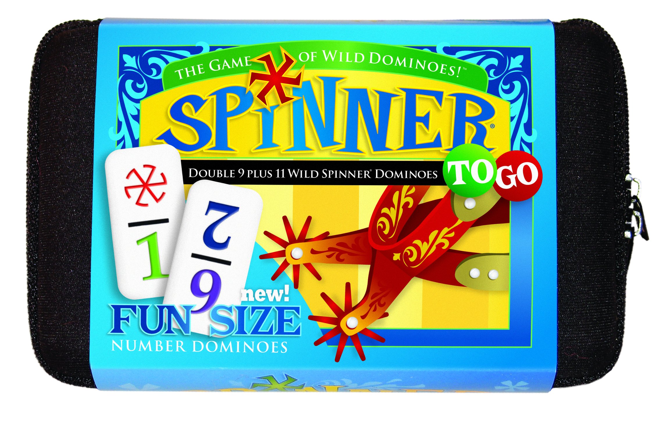 Photo 1 of Spinner To Go, Number Dominoes, White