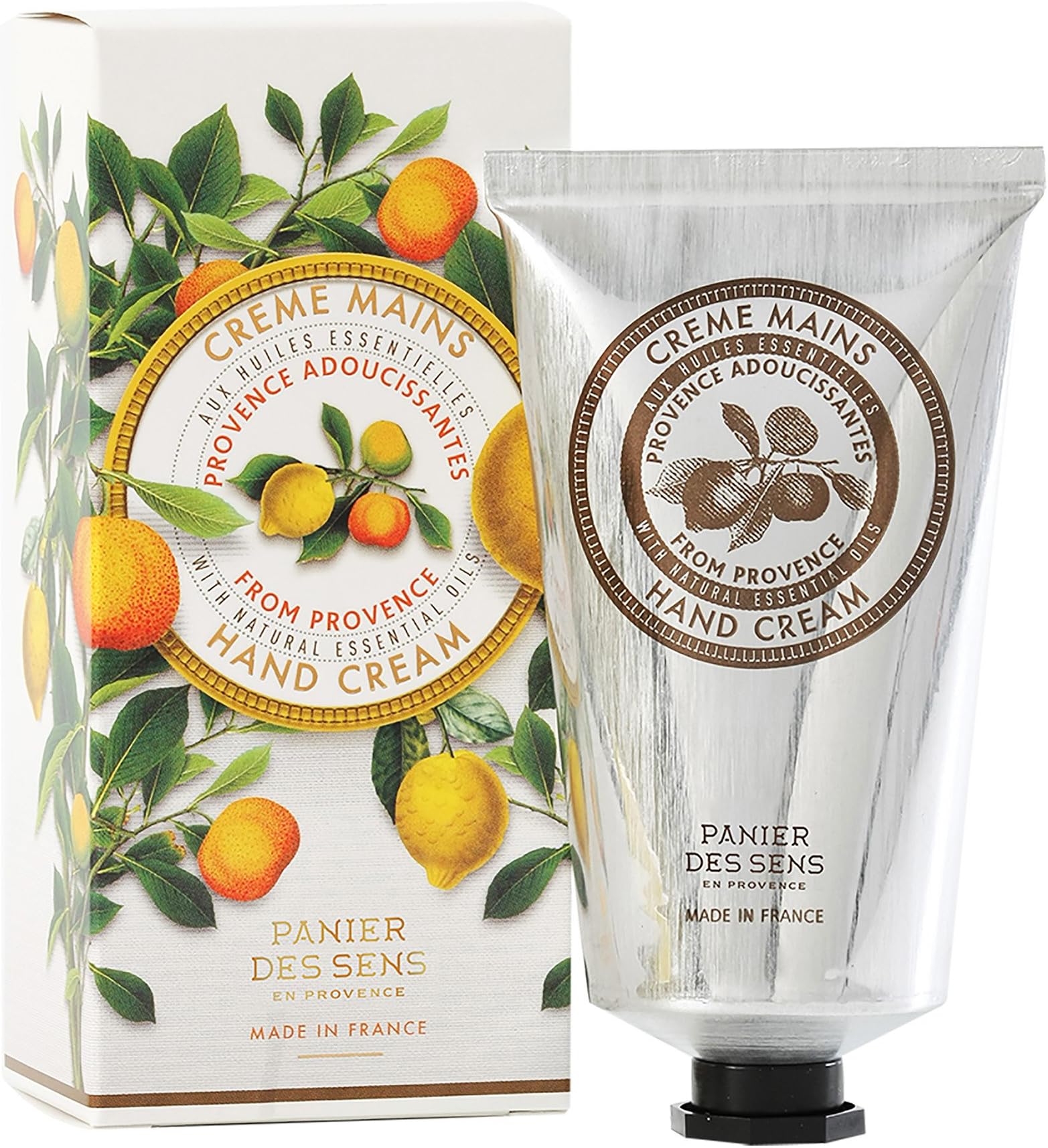 Panier des Sens: Hand Cream Citrus Scent (Provence), Lemon Zypressenöl 75ml