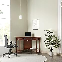 Leick Home 82430 Mission Corner Desk, Writing