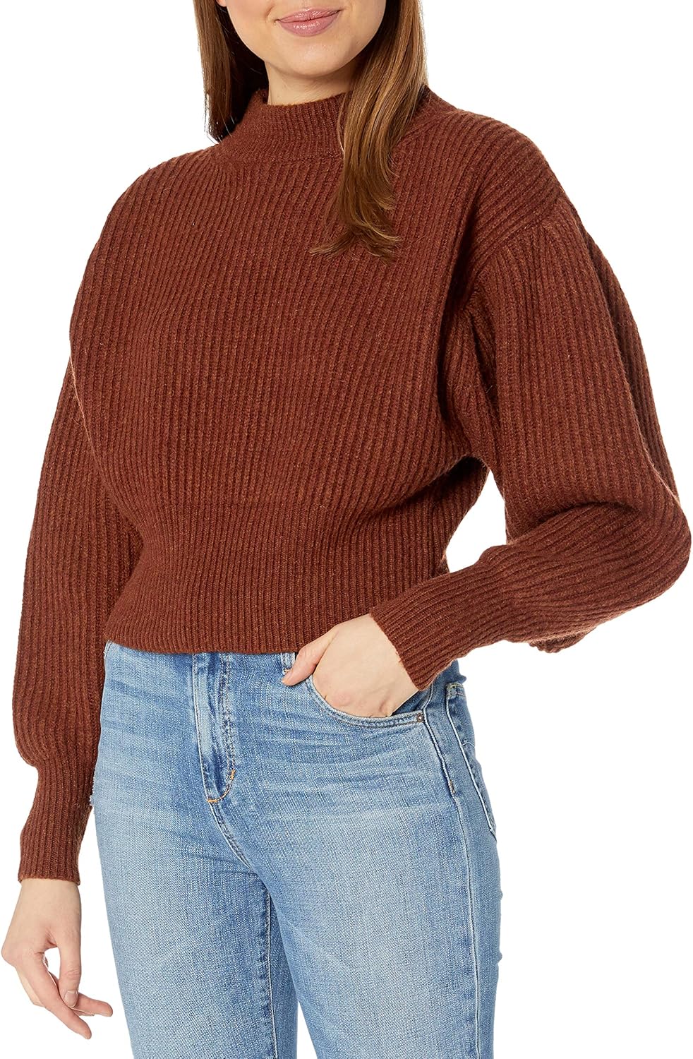ribbed sweater