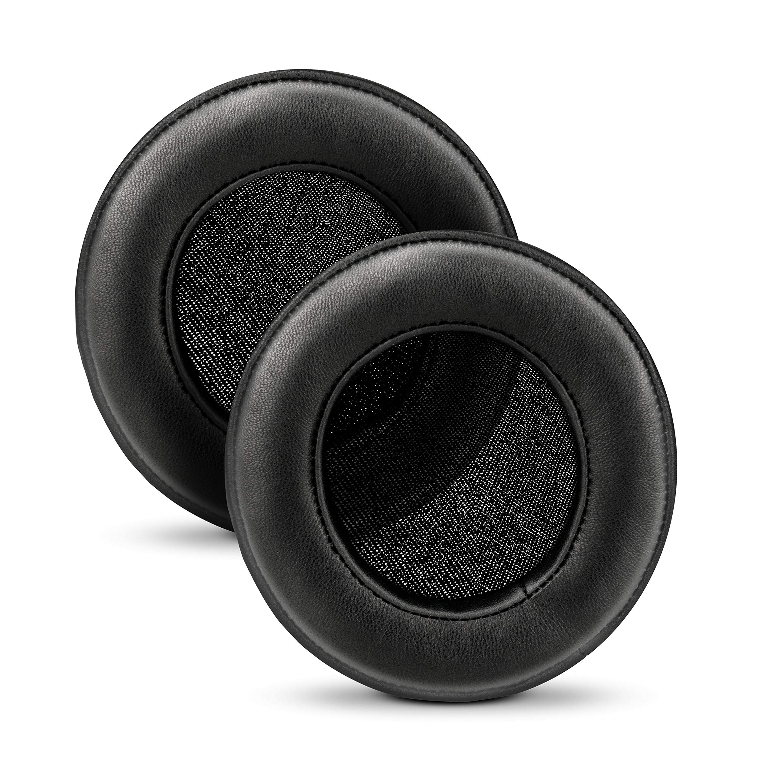 Brainwavz XL Large Replacement Memory Foam Earpads - Suitable For Many Other Large Over The Ear Headphones - Sennheiser, AKG, HifiMan, ATH, Philips, Fostex, Sony (Genuine Leather) — image 1