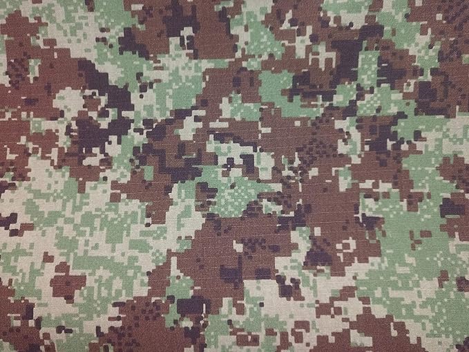 Amazon Com Hyperstealth Spec4ce Forest Green Nylon Cotton Ripstop Camouflage Fabric 66 Wide By The Yard
